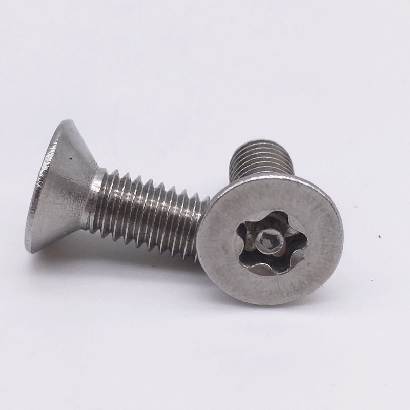 Screw, Security, M3x6, FHCS, Stainless Steel